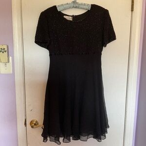 Laurence Kazar black dress (Large)